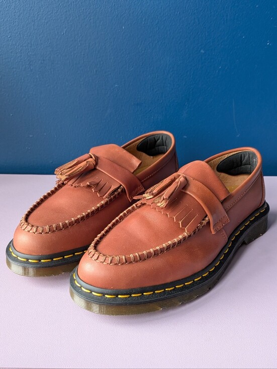 Dr. Martens Men’s Tan Leather Penny Loafers main image 5